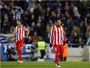 Bóng đá anh, ngoại hạng anh, lịch thi đấu euro 2012, Thua đậm Espanyol, Atletico chỉ còn hơn nhóm "cầm đèn đỏ" 4 điểm